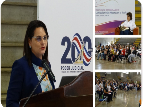 Cerca de 200 funcionarias judiciales participan en encuentro “La Huella de las Mujeres en la Justicia”