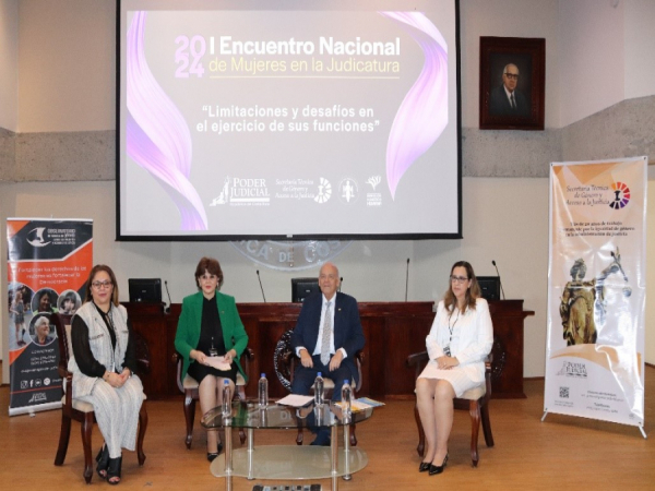 Realizan Primer Encuentro Nacional de Mujeres en la Judicatura