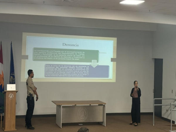 Inician ciclo de capacitaciones del Programa de Equipos de Respuesta Rápida a Víctimas de Violación