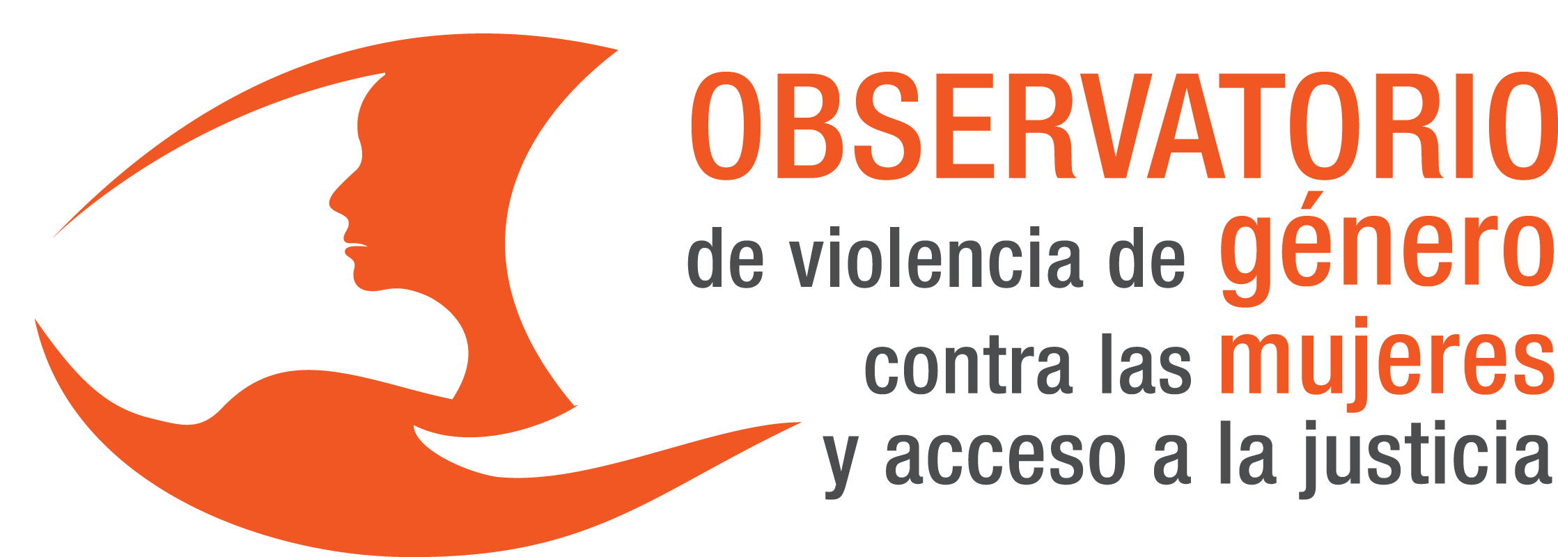 Logo Observatorio de violencia de género contra las mujeres y acceso a la justicia
