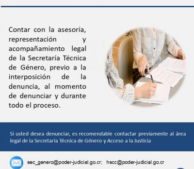 Las personas que sufren hostigamiento sexual tienen derecho a...