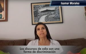 Mensaje de Sra. Isamar Morales sobre discursos de odio