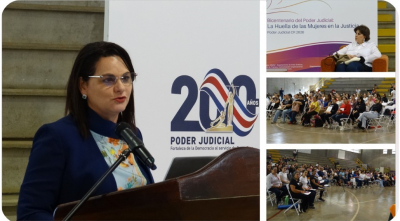 Cerca de 200 funcionarias judiciales participan en encuentro “La Huella de las Mujeres en la Justicia”