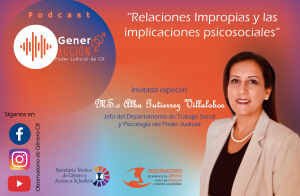 Podcast &quot;Relaciones impropias y las implicaciones psicosociales&quot;